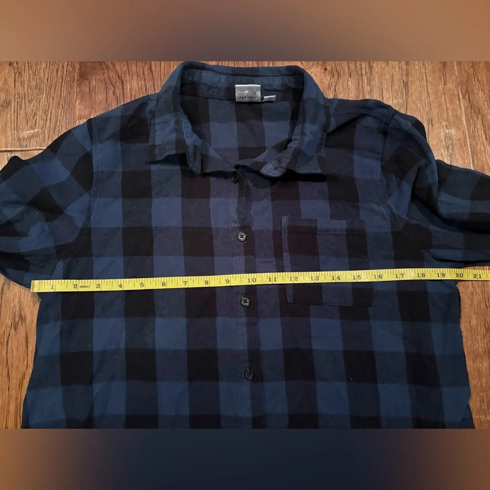 Grateful Dead Bertha Skull Rose Crown Flannel Long Sleeve Shirt Size S - Picture 6 of 7